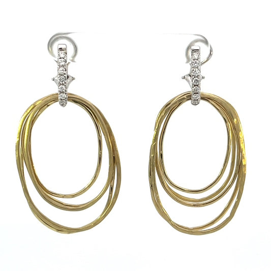 Multi Layer Hanging Earrings