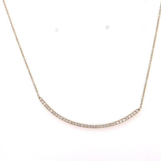 Simple bar necklace!